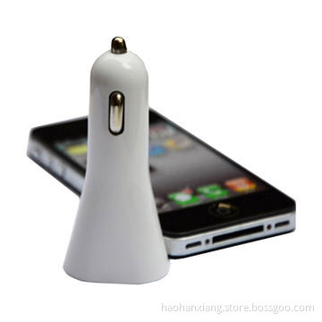 Dual USB Car Charger for Mobile Phones